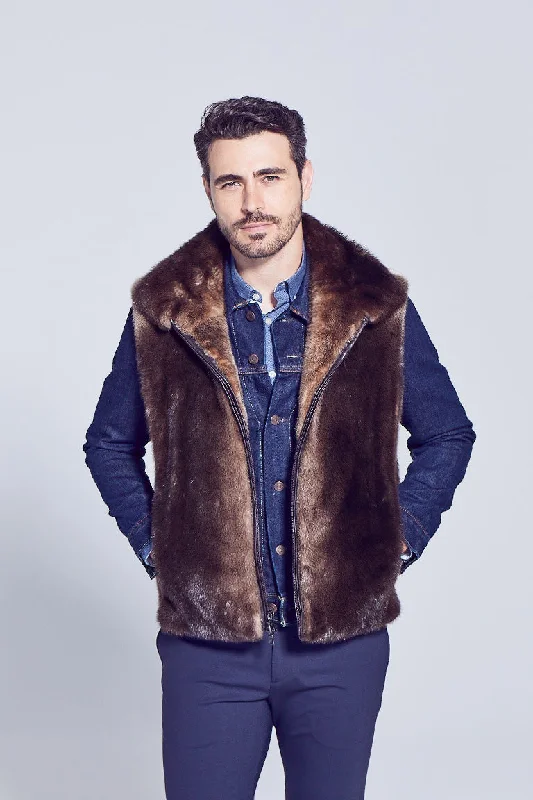 Men's Baron Otter Fur Vest