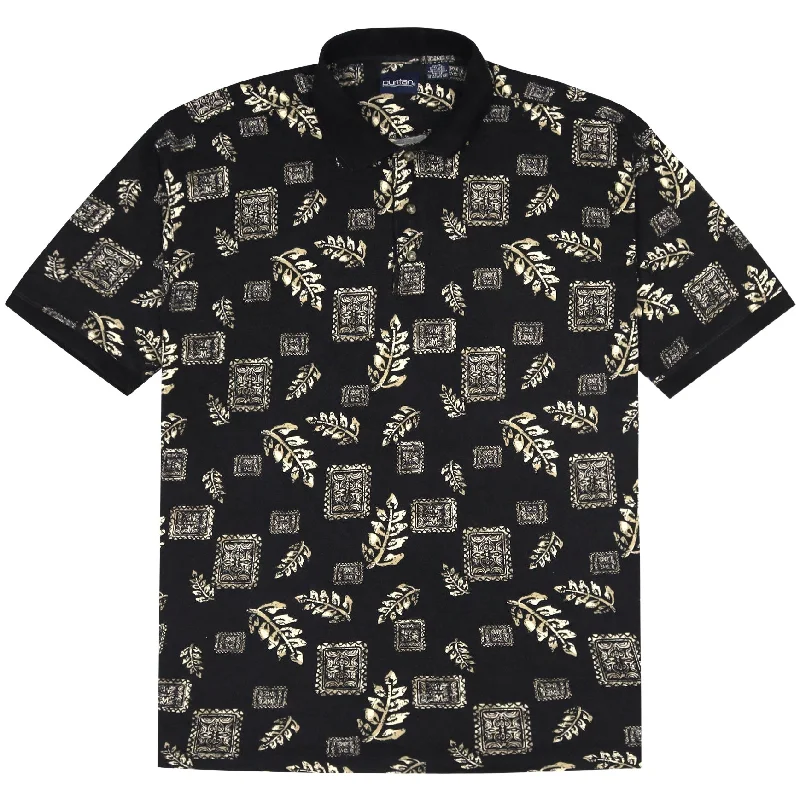 Puritan Patterned Shirt Black