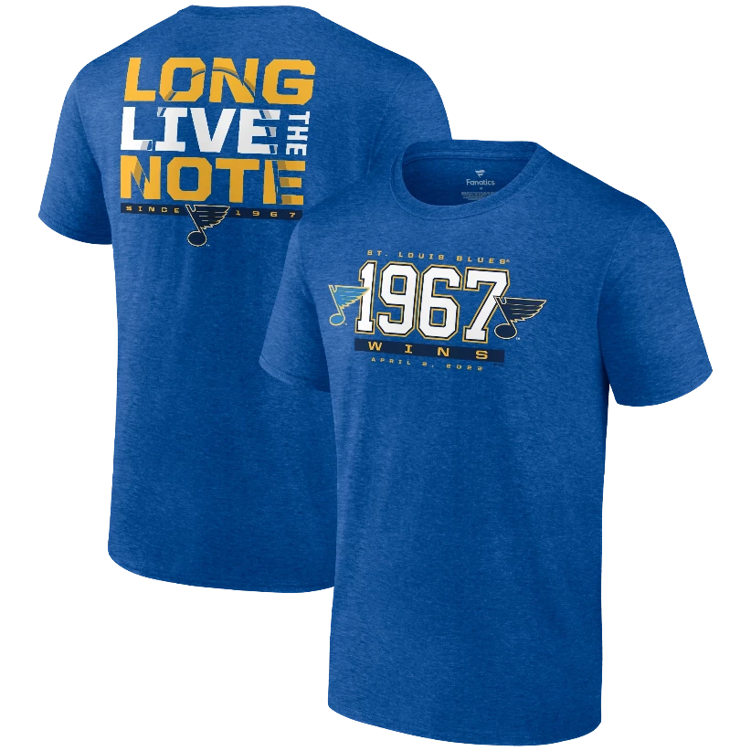 Fanatics St. Louis Blues 1967 Win Tee