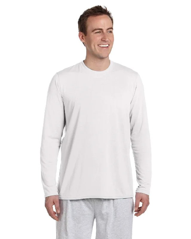 Gildan 4.5 oz. Performance Long Sleeve T-Shirt | White