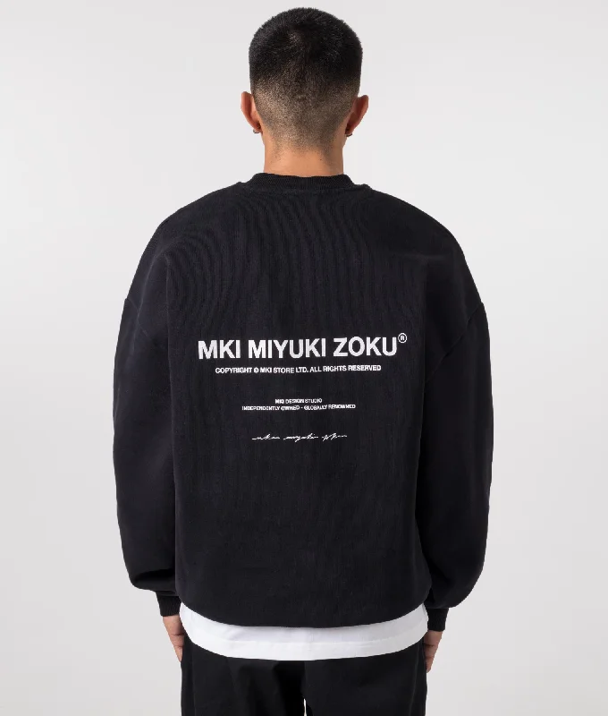 Oversized Fit Design Studio Crewneck Sweatshirt