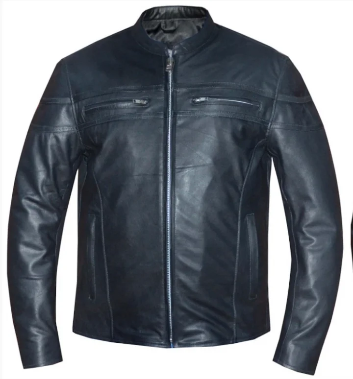 Men's Clash Goatskin Jacket