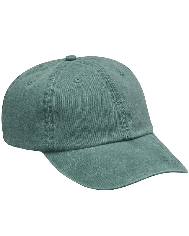 Adams Low-Profile Washed Pigment-Dyed Cap | Forest