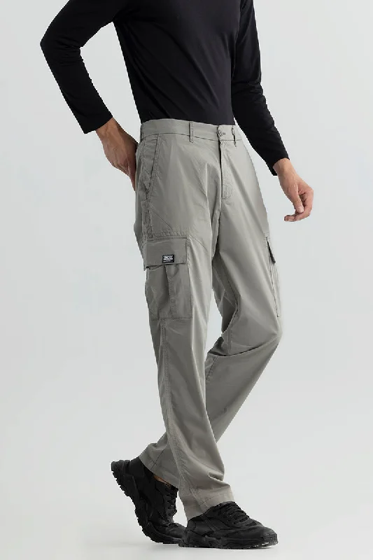 Sauvie Dark Grey Cargo Pant