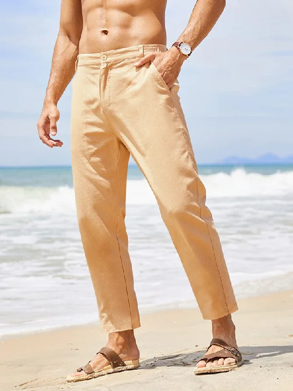 Classic Breathable Linen Pants (US Only)