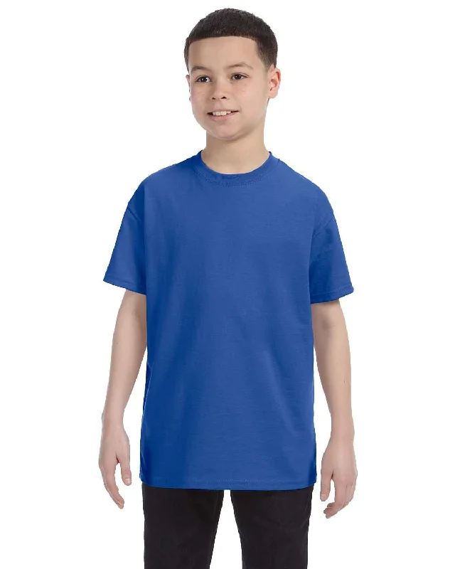 Jerzees Youth Heavyweight 50/50 T-Shirt | Royal