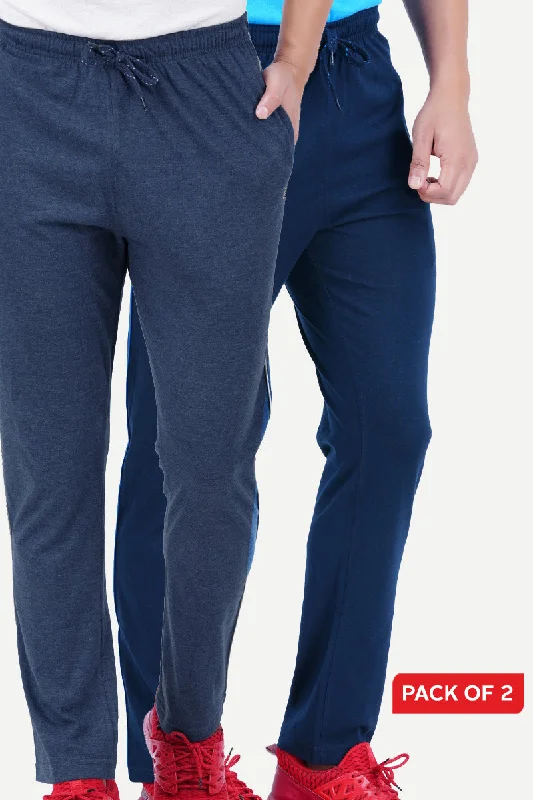 Track Pants - Jogging Bottoms For Mens Combo Pack Of 2 | Ariser