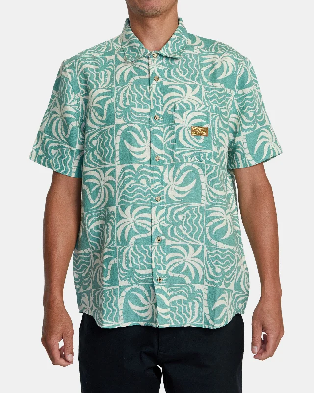 Exotica Short Sleeve Shirt - Granite Green