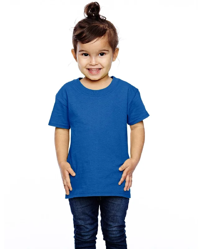 Fruit of the Loom Toddler 100% Heavy Cotton T-Shirt | Royal