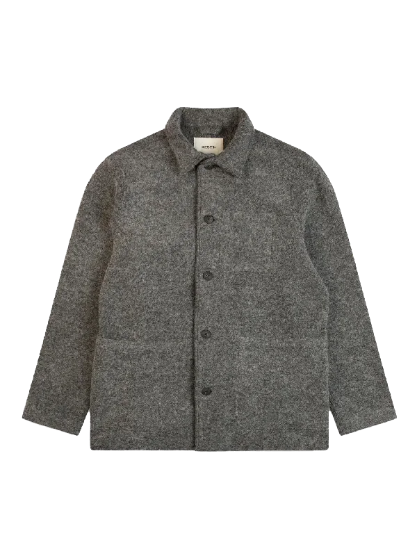 Ormiston Jacket- Grey Wool