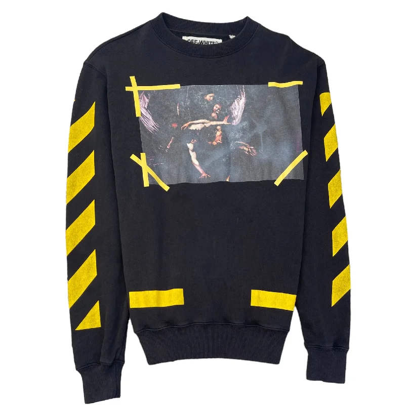 Men's Caravaggio Sweatshirt Black Size XS