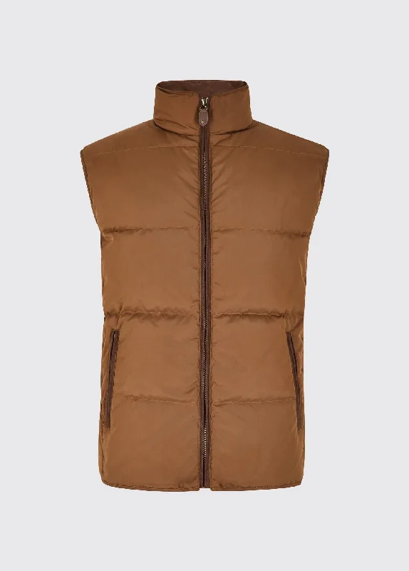 Graystown Men's Down-filled Vest - Walnut