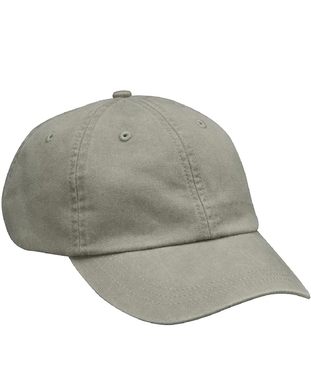 Adams Low-Profile Washed Pigment-Dyed Cap | Stone