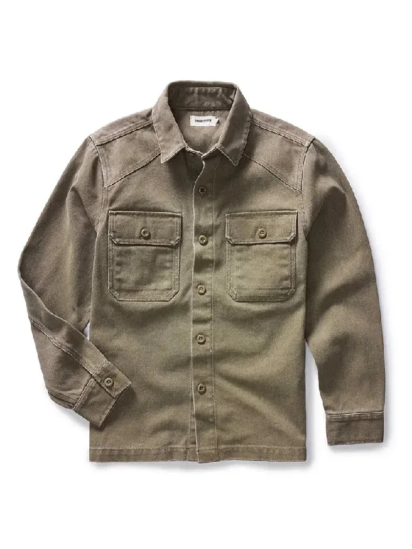 Shop Shirt- Stone Chipped Canvas