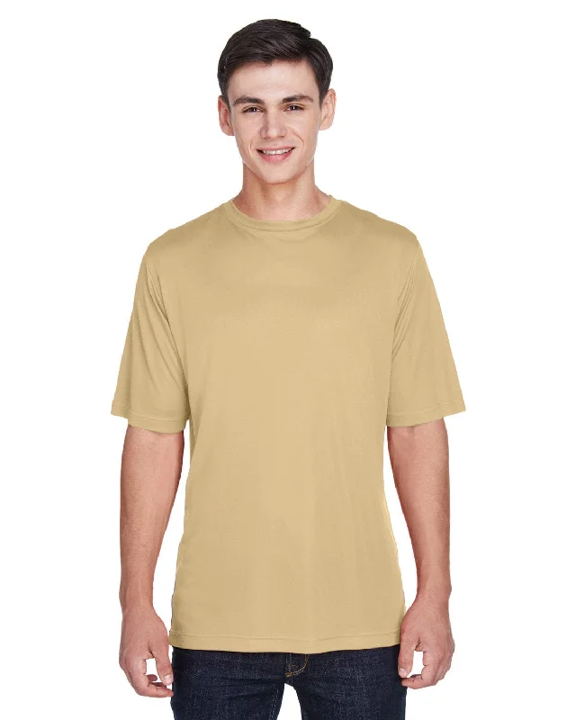 Team 365 Mens Zone Performance T-Shirt | Sport Vegas Gold