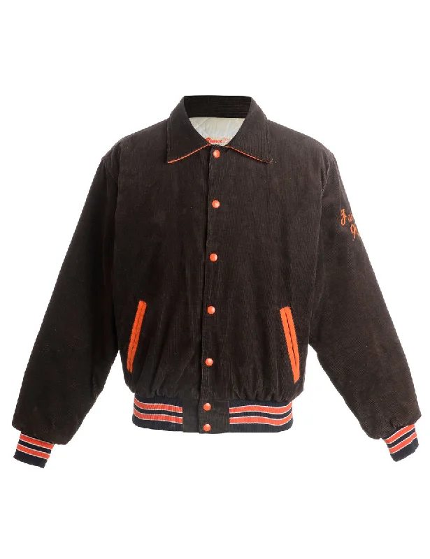 1990s Corduroy Team Jacket - L