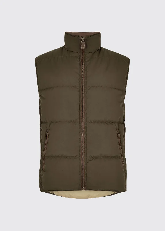 Graystown Men's Down-filled Vest - Olive