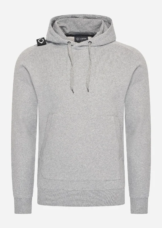 Core overhead hoody - grey marl