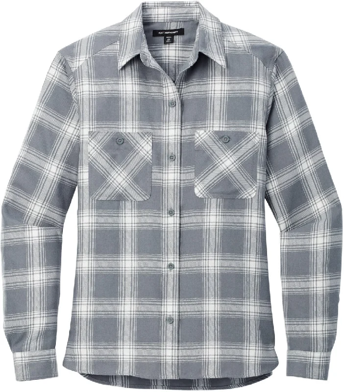 Grey/Cream Open Plaid