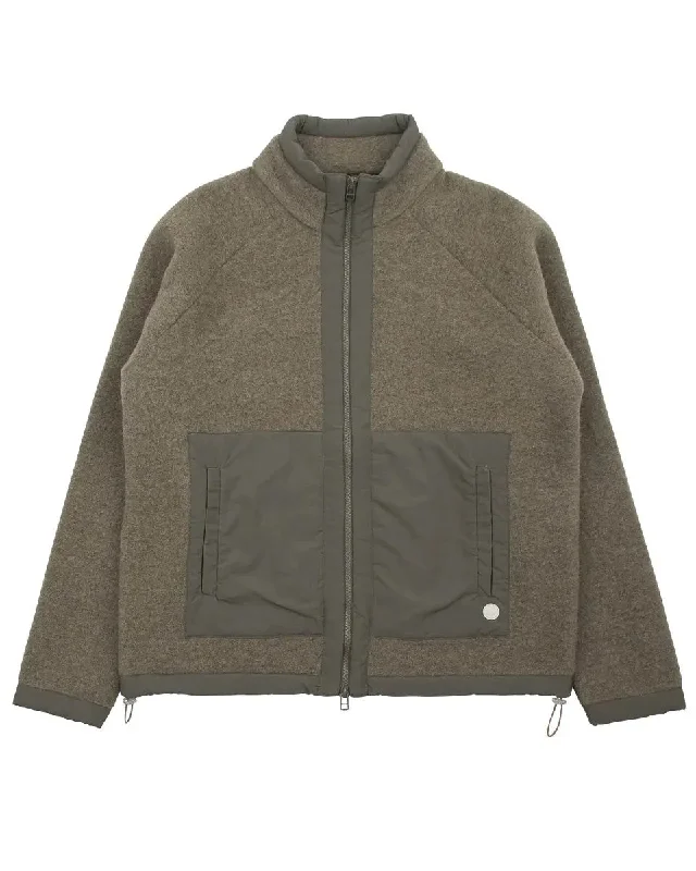 Signal Fleece- Olive Wool