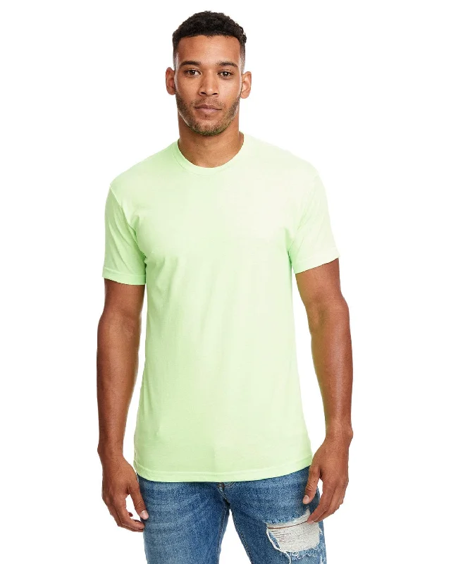 Next Level Mens CVC Crewneck Tee | Apple Green