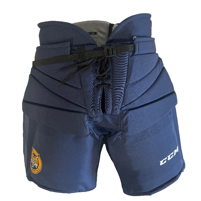 CCM HPG12A - NCAA Pro Stock Hockey Goalie Pants (Navy)