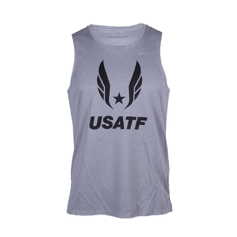 Nike USATF Men's DRI-FIT Miler Tank