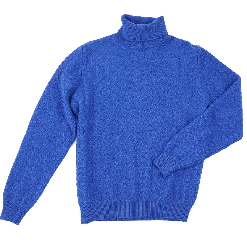 Kiton Patterned Knit Cashmere Sweater