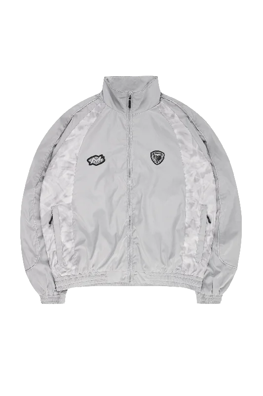 SIDELINE TRACK JACKET LIGHTGREY