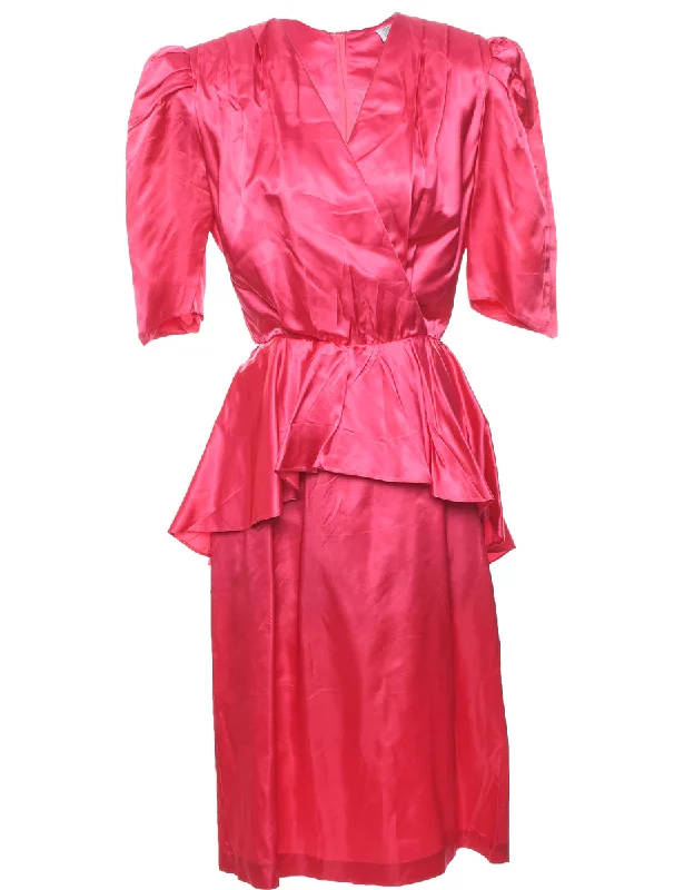 1980s Evening Dress - L