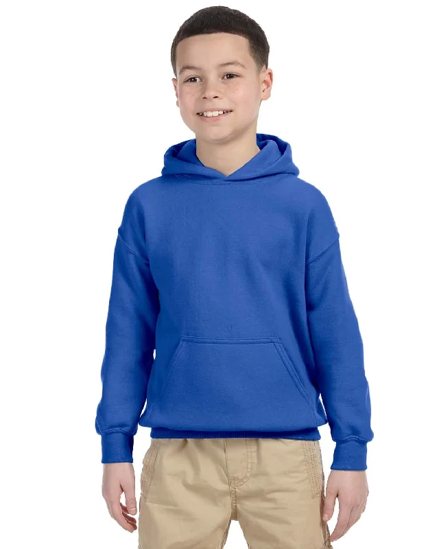 Gildan Youth Lightweight 50/50 Hoodie | Royal