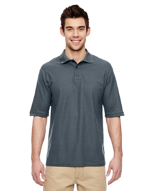 Jerzees Easy-Care Polo | Charcoal Grey