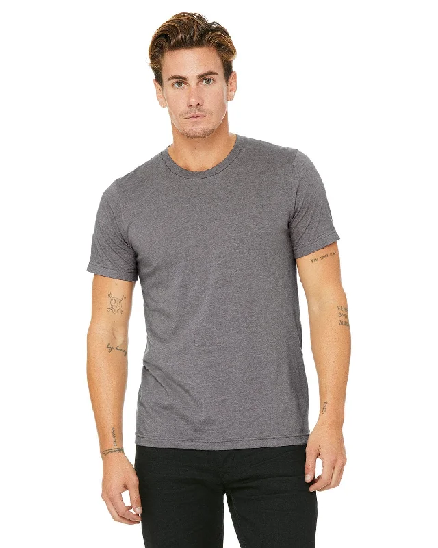 Bella+Canvas Unisex Heather CVC T-Shirt | Heather Storm