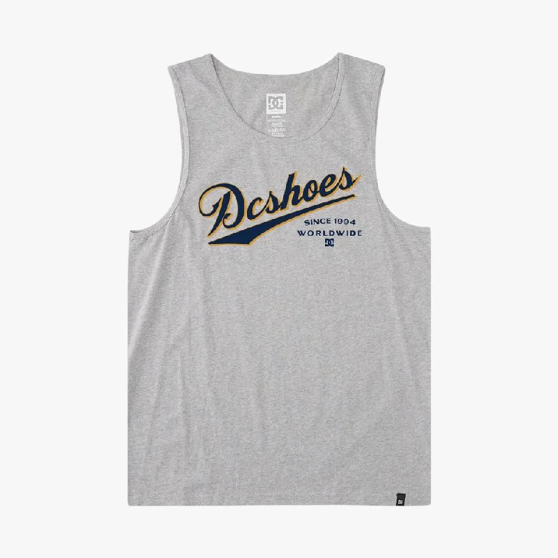 Dc Mens Classic Vest Grey Heather