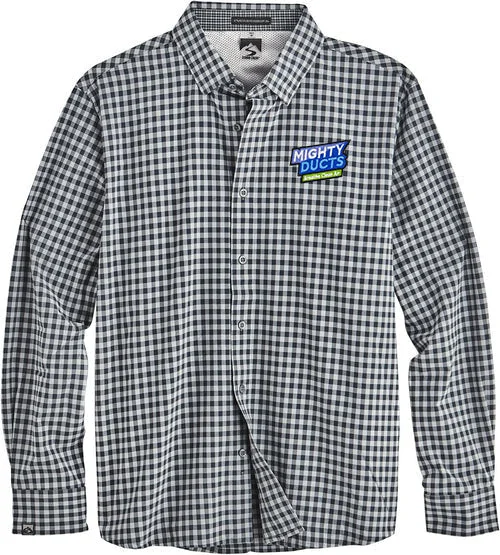 Storm Creek Influencer Gingham 4-Way Stretch Eco-Woven Shirt