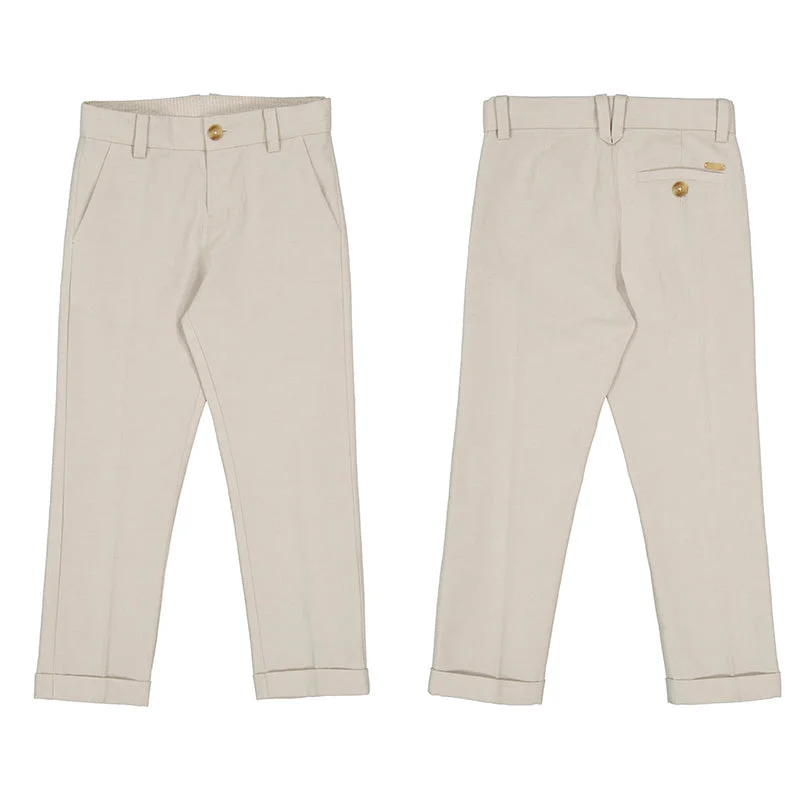 Mayoral Mini Linen Suit Pants_ 3542-93