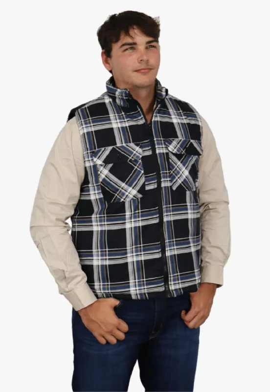 Ritemate Quilted Flannelette Vest