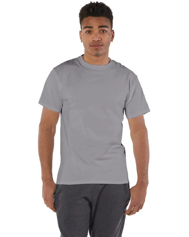 Champion Cotton T-Shirt | Stone Gray