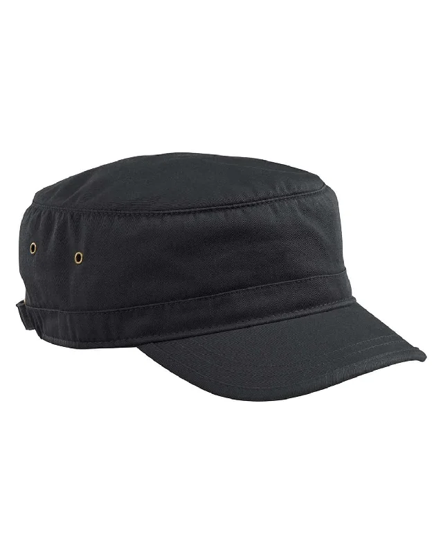 Econscious Organic Cotton Twill Corps Hat | Black