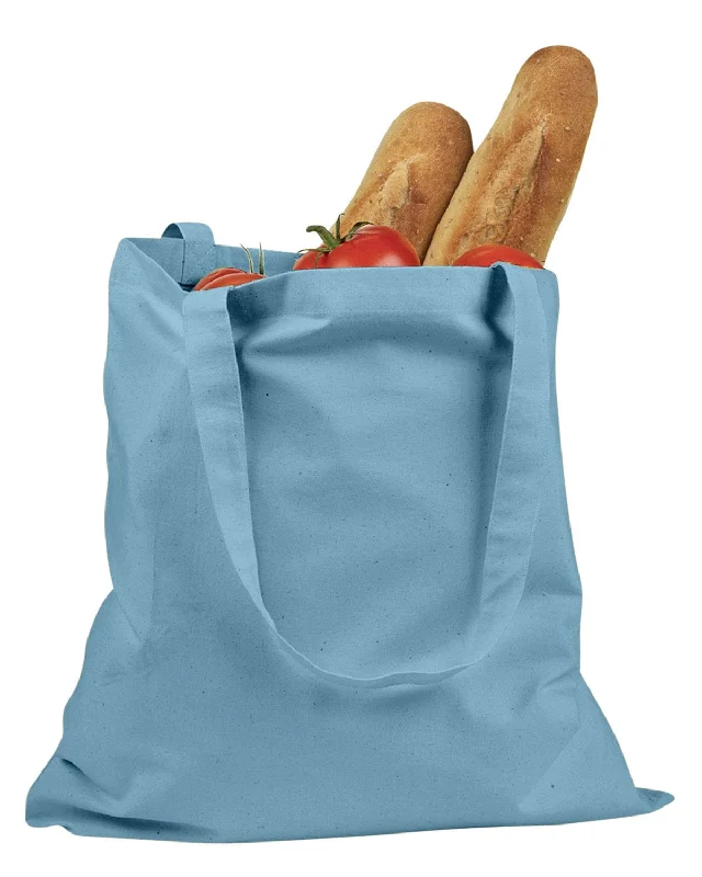 BAGedge 6 oz. Canvas Grocery Tote Bag | Sky Blue