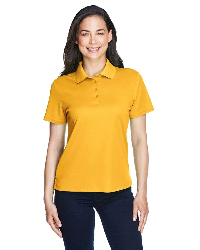 Core 365 Origin Ladies Performance Pique Polo | Campus Gold