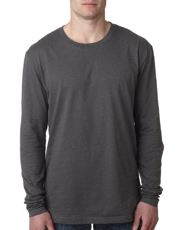 Next Level Mens Premium Long Sleeve Tee | Heavy Metal