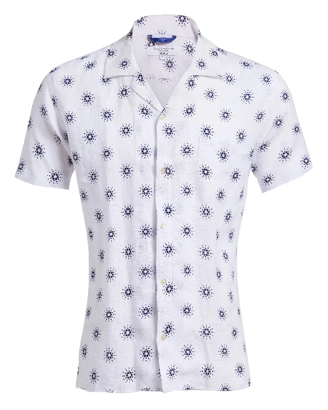 Cardano Summer - Linen Aloha Shirt