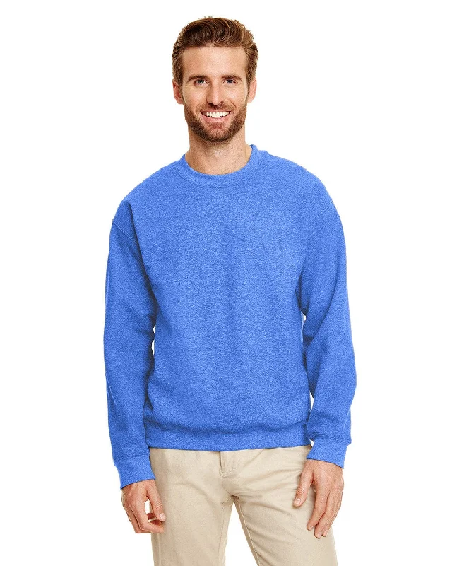 Gildan Lightweight 50/50 Crewneck Sweatshirt | Hthr Sport Royal