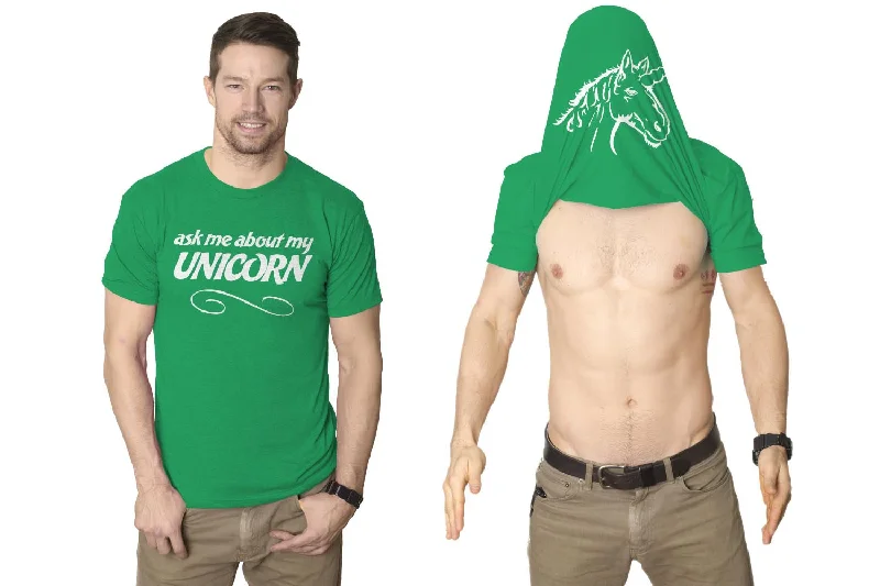 Unicorn Flip Men's T Shirt