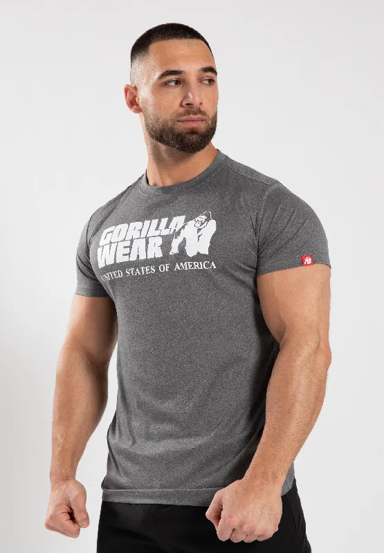 Classic Training T-Shirt - Gray Melange