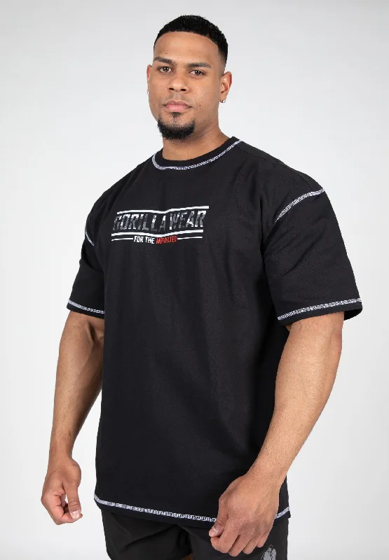 Saginaw Oversized T-Shirt - Black