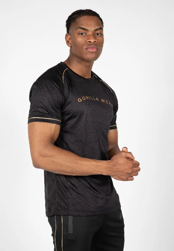 Fremont T-Shirt - Black/Gold