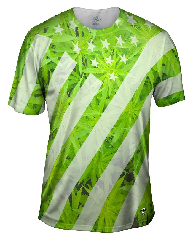 Marijuana Flag Usa