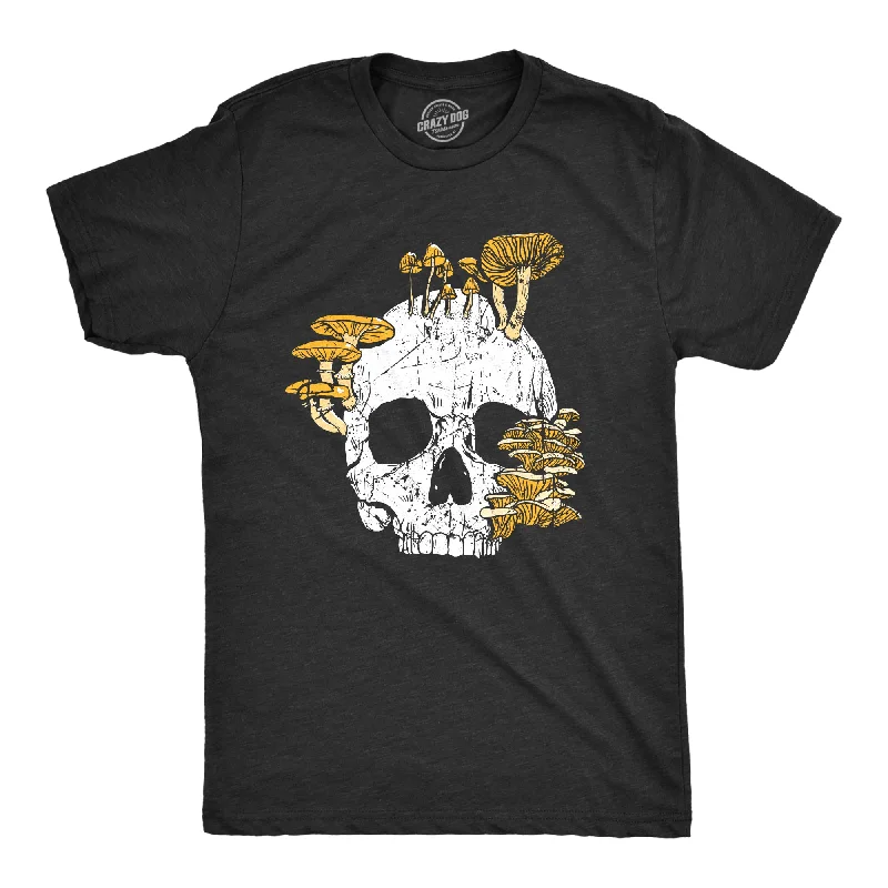 Mushroom Skull Men's T Shirt